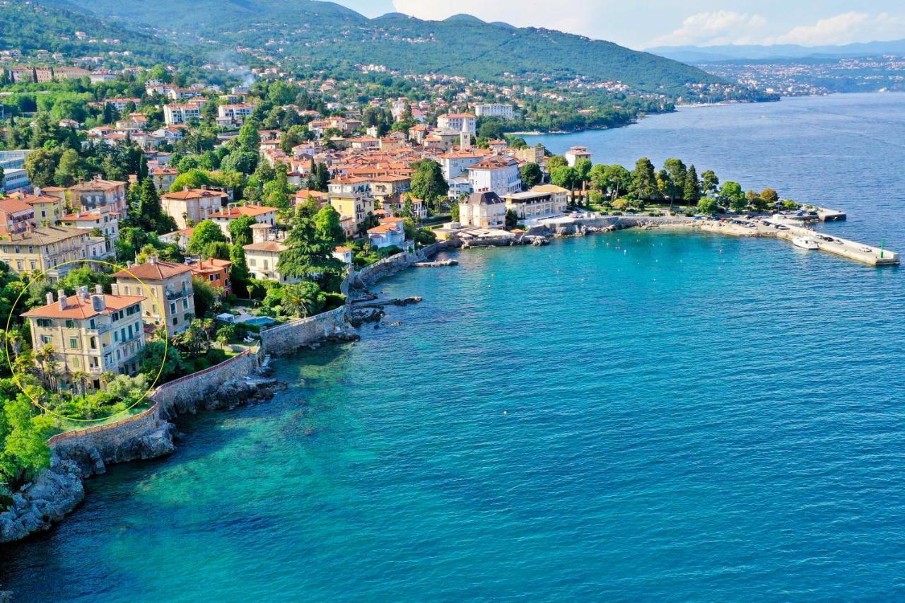Apartment Carissima-Direct On Sea, Lovran-Opatija Zewnętrze zdjęcie